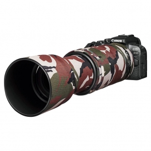 Neoprenowa osłona easyCover Lens Oak Canon RF 100-400mm F5.6-8 IS USM kamuflaż zieleń