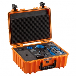Walizka transportowa B&W outdoor.cases Typ 5000/ PP.221 do DJI Mavic 4 Pro pomarańczowa