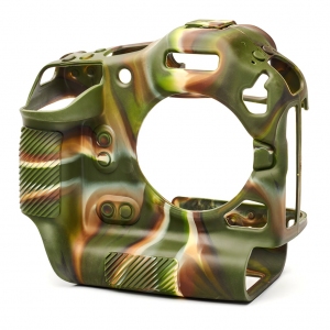 Osłona silikonowa easyCover do aparatu Canon EOS R1 kamuflaż