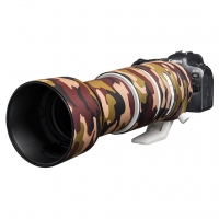 Neoprenowa osłona easyCover Lens Oak Canon RF 100-500mm F4.5-7.1L IS USM kamuflaż brąz