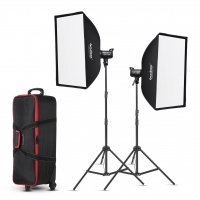 Zestaw lamp LED Godox SL100Bi z akcesoriami