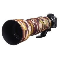Neoprenowa osłona easyCover Lens Oak Nikon 200-500mm f/5.6 VR kamuflaż brąz - WYSYŁKA W 24H