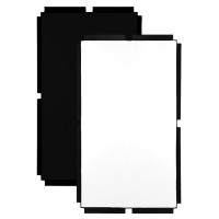 Materiał czarny/biały do panelu Fomex Peri Bounce PFR1120