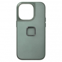 Etui Peak Design Mobile Everyday Case Fabric iPhone 14 Pro szarozielone