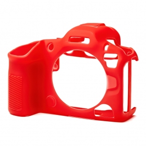 Osłona silikonowa easyCover do aparatu Canon EOS R5 mark II czerwona