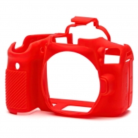 Osłona silikonowa easyCover do aparatów Canon EOS 90D czerwona