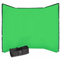 Manfrotto MLBG4301KG - Tło panoramiczne Chroma Key FX 4x3m zielone