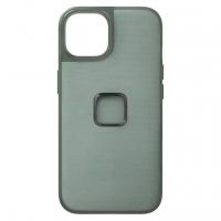 Etui Peak Design Mobile Everyday Case Fabric iPhone 14 szarozielone