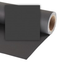Colorama CO968 Black - tło fotograficzne 2,18m x 11m
