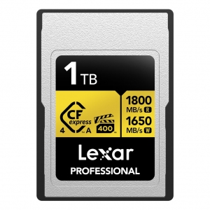 Karta pamięci Lexar CFexpress Type A 4.0 Pro Gold R1800/W1650 (VPG400) 1TB