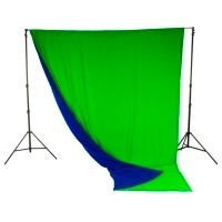 Lastolite LL LC5787 - tło tekstylne dwustronne Chromakey 3x3,5m