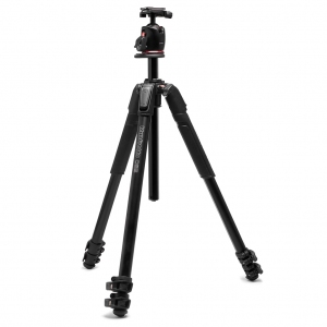 Manfrotto MK055XPRO3-Q6T Statyw fotograficzny 055XPRO3 Alu Black z głowicą MHXPRO AS