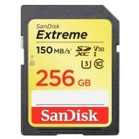 Karta pamięci SanDisk SDXC 256GB 150/60MB/s V30 UHS-I U3