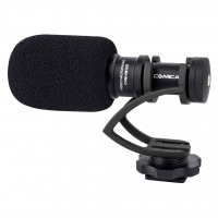 Mikrofon kardioidalny typu shotgun Comica CVM-VM10II B - WYSYŁKA W 24H