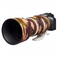 Neoprenowa osłona easyCover Lens Oak Canon RF 70-200mm F2.8L IS USM kamuflaż brąz