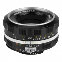 Obiektyw Voigtlander 28mm f/2,8 Color Skopar SL IIs Nikon F srebrny