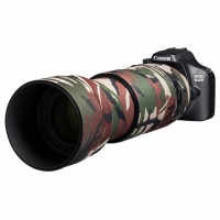 Neoprenowa osłona easyCover Lens Oak Tamron 100-400mm F4.5-6.3 Di VC USD kamuflaż zieleń