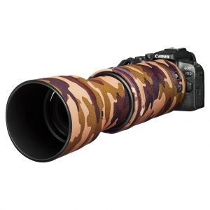 Neoprenowa osłona easyCover Lens Oak Canon RF 100-400mm F5.6-8 IS USM kamuflaż brąz