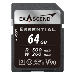 Karta pamięci SDXC ExAscend Essential UHS-II V90 64GB