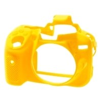 Osłona silikonowa easyCover do aparatu Nikon D5300 żółta