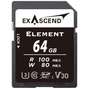 Karta pamięci SDXC ExAscend Element UHS-I V30 64GB