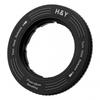 Uchwyt filtrowy regulowany H&Y Revoring 37-49mm do filtrów 52mm