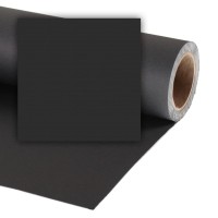Colorama CO168 Black - tło fotograficzne 2,7m x 11m - WYSYŁKA W 24H