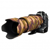 Neoprenowa osłona easyCover Lens Oak Nikon Z 100-400mm F4,5-5.6 VR S kamuflaż brąz