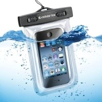 Etui wodoodporne Cellular Line VOYAGER do iPhone/ smartfonów białe - WYSYŁKA W 24H