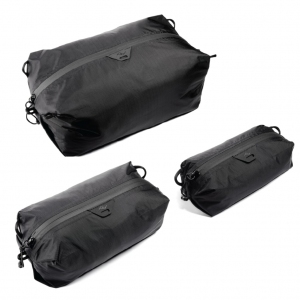 Zestaw pokrowców Travel Line Peak Design Ultralight Packing Cube Black - S, XS, XXS