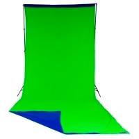 Lastolite LL LC5887 - tło tekstylne dwustronne Chromakey 3x7m