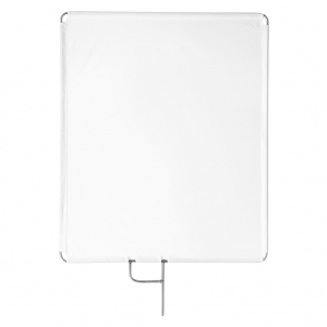 Biała flaga - dyfuzor GlareOne White Flag 75x90cm na ramie (zestaw)