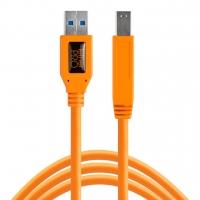 Tether Tools CU5460ORG - Przewód USB 3.0 - Male B 4,6m