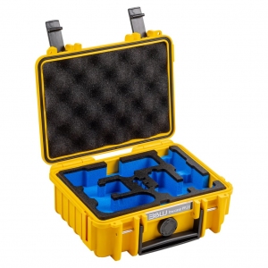 Walizka transportowa B&W outdoor.cases Typ 500 do DJI Osmo Pocket 3 Creator Combo żółta
