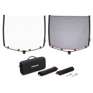 Manfrotto LL LR1911 - Zestaw flag Rapid Flag Kit 45x60cm