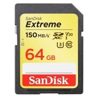 Karta pamięci SanDisk SDXC 64GB 150/60MB/s V30 UHS-I U3