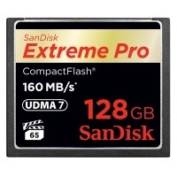 Karta pamięci SanDisk CF 128GB Extreme Pro 160MB/s