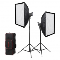 Zestaw lamp LED Godox Litemons LA200Bi BiColor LED z akcesoriami UK