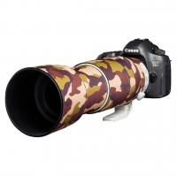 Neoprenowa osłona easyCover Lens Oak Canon EF 100-400 f/4.5-5.6L IS II USM kamuflaż brąz