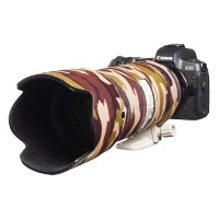 Neoprenowa osłona easyCover Lens Oak Canon EF 70-200mm f/2.8 IS II USM kamuflaż brąz