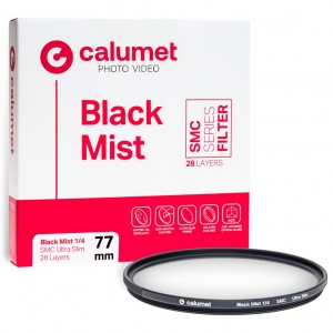 Filtr dyfuzyjny Calumet Black Mist 1/4 SMC 77mm Ultra Slim 28 Layers