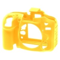 Osłona silikonowa easyCover do aparatów Nikon D7100/ D7200 żółta