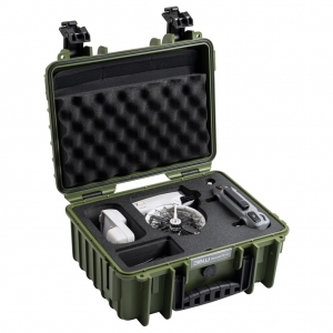Walizka transportowa B&W outdoor.cases Typ 3000/ PP.117 do DJI Flip zielona