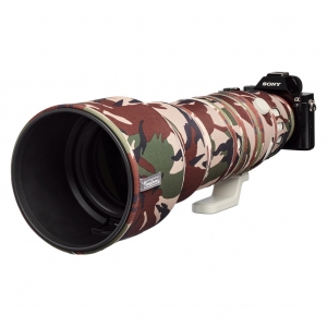 Neoprenowa osłona easyCover Lens Oak Sony FE 400-800mm F/6.3-8 G OSS kamuflaż zieleń