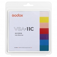 Zestaw filtrów kolorowych Godox VSA-11C do przystawki VSA Spotlight