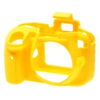 Osłona silikonowa easyCover do aparatów Nikon D3300/ D3400 żółta