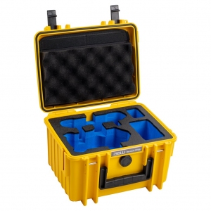 Walizka transportowa B&W outdoor.cases Typ 2000 RPD do DJI Mini4 Pro żółta