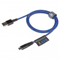 Kabel micro USB XTORM CS010 Solid Blue 1m
