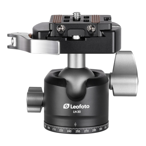 Leofoto LH-30LR+NP-50 Niskoprofilowa głowica kulowa z zaciskiem dźwigniowym