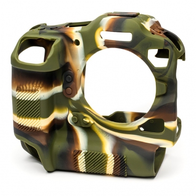 Osłona silikonowa easyCover do aparatu Canon EOS R3 kamuflaż